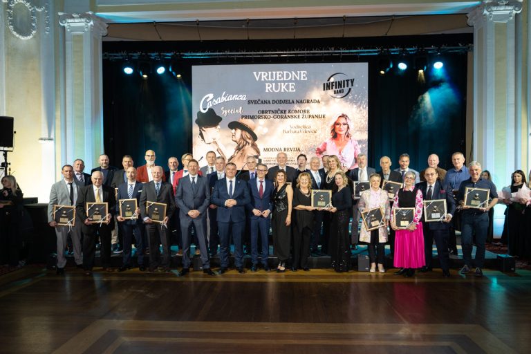 VRIJEDNE RUKE / svečana dodjela nagrada Obrtničke komore Primorsko-goranske županije