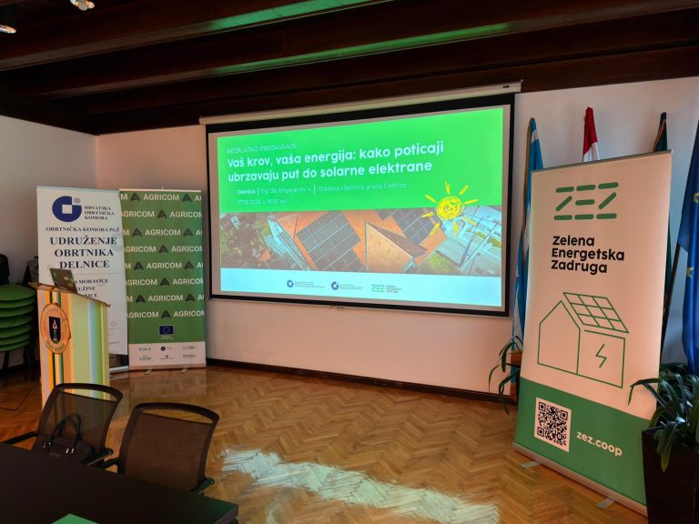 Dobra energija / ZEZ-UO Delnice / predavanje za obrtnike