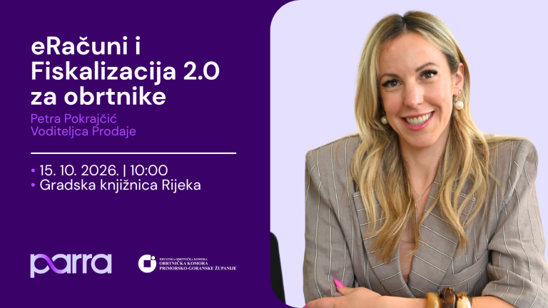 eRačuni i Fiskalizacija 2.0. za obrtnike: Kako se pripremiti za 1. siječnja 2027. / edukacija Aestus računovodstvo /15.10.2026.